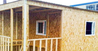 Сарай из дерева под ключ в Кронштадте – строительствопо цене от 41828 рублей