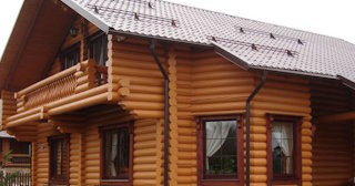 Строительство дома из оцилиндрованного бревна в Кронштадте - от 135941 рублей