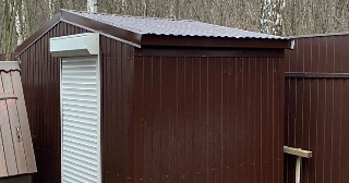 Сарай из металлопрофиля в Кронштадте для дачи от Строй-Мск от 41828 рублей