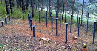 Свайный фундамент Кронштадт. Заказать под ключ цена от 2092 руб